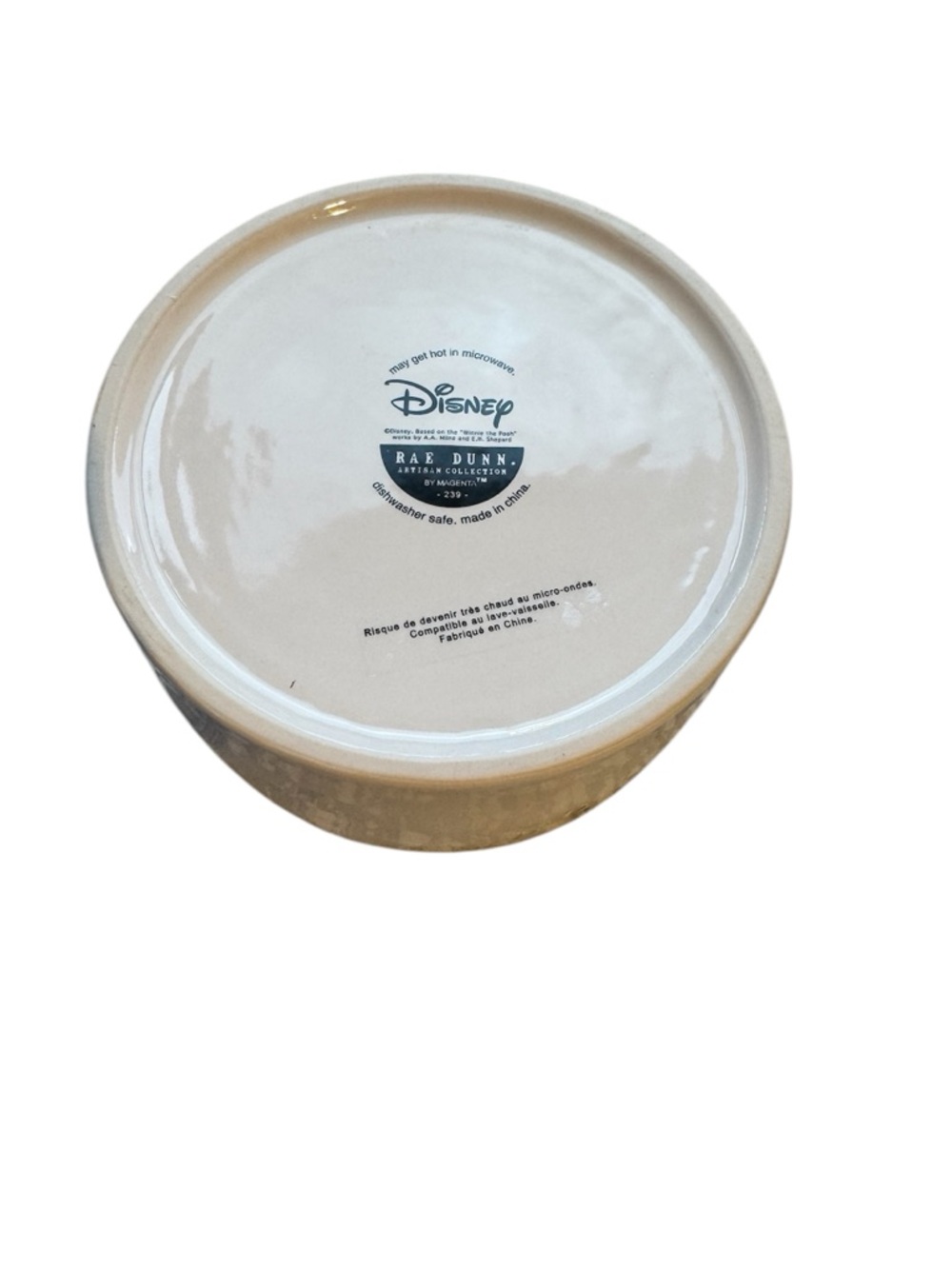 Winnie The Pooh Raw Dunn NWT Pet Bowl - Picture 4 of 4